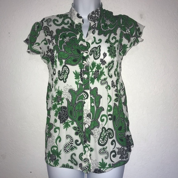 Sere Nade Pleated Crinkle Top S - Picture 8 of 8